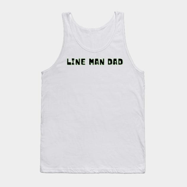 Dad Mens Rights MRA Quote Man Design Tank Top by GreenCowLand